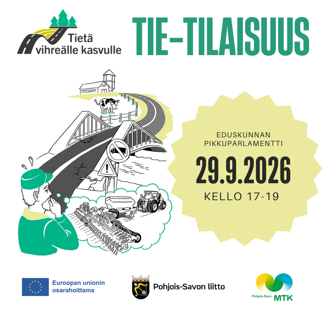 Tietä vihreälle kasvulle -hanke tarjoaa uutta tietoa teiden kuljetuksista!